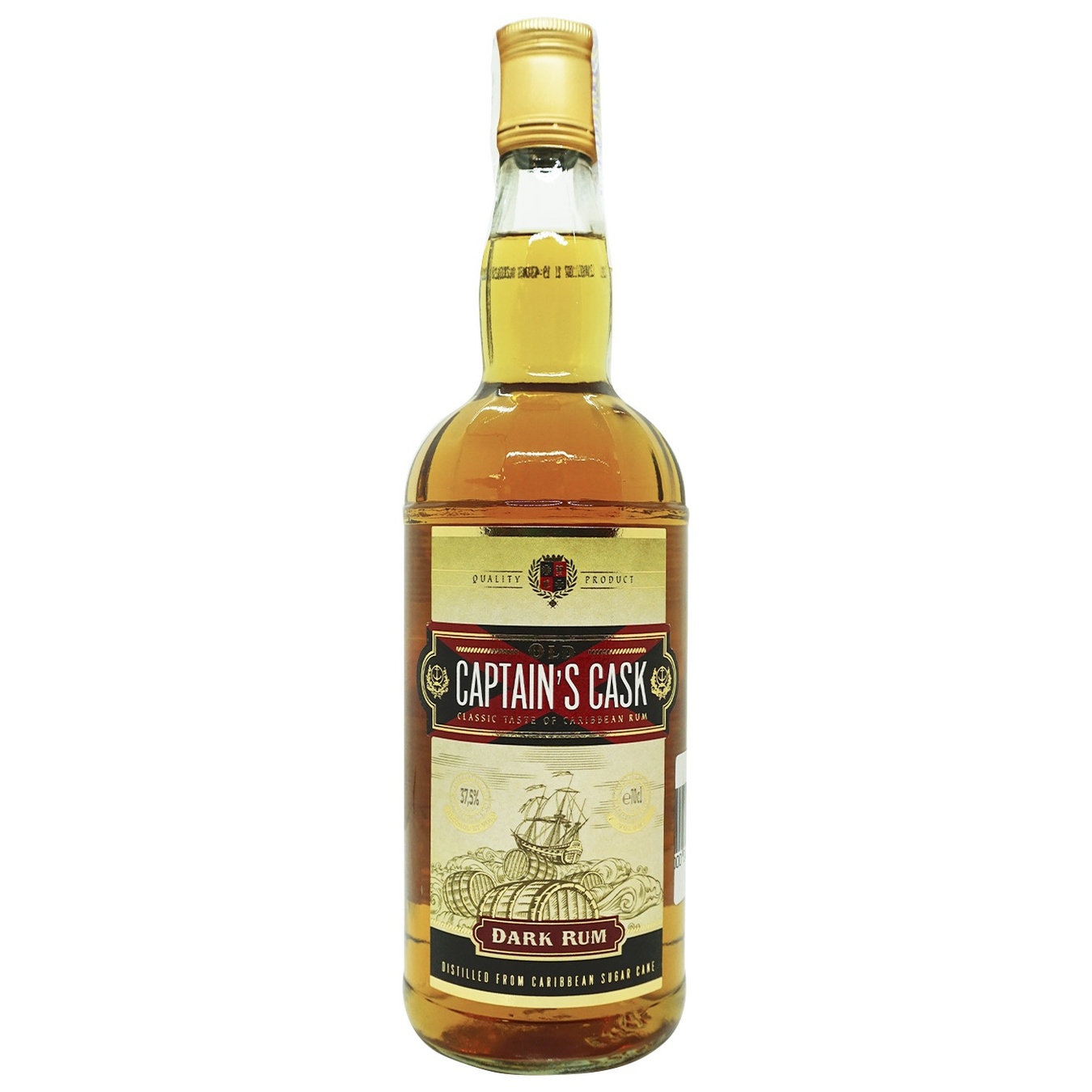 

Ром Old Capitain's Cask Dark 37,5% 0,7л