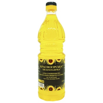 Krasnogirske Sunflower Oil 815ml - buy, prices for NOVUS - photo 1