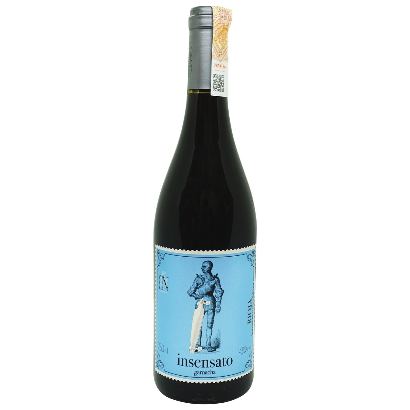 

Вино Insensato Garnacha красное сухое 14,5% 0,75л