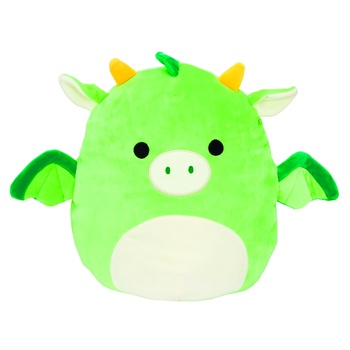 Squishmallows Jazwares Green Dragon Dexter Soft Toy 20cm