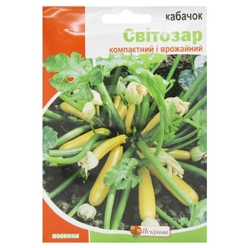 Yaskrava in Giant Package Svitozar Zucchini Seeds 20g