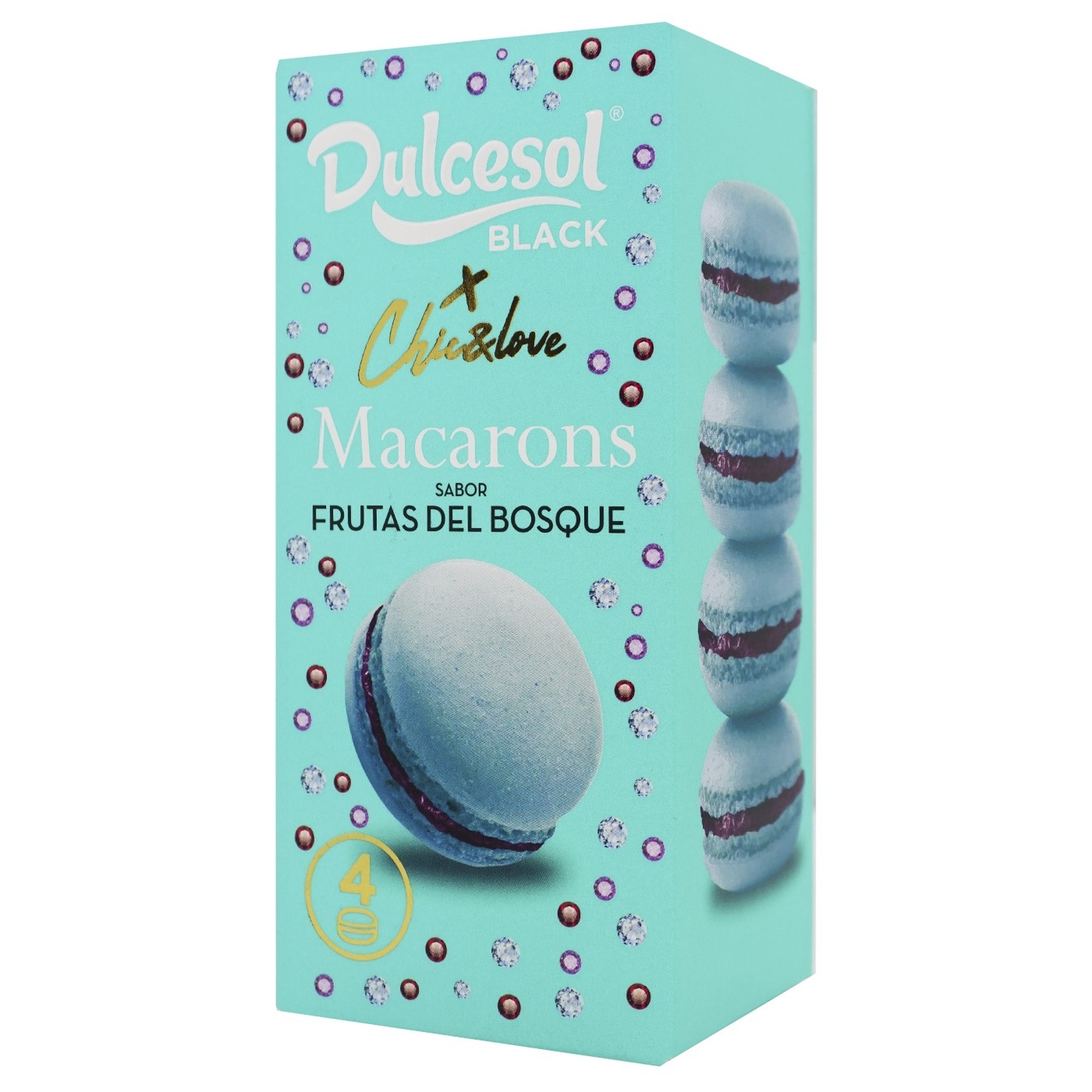 

Печенье миндальное Dulcesol со вкусом лесных ягод 80г