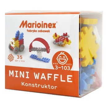 Конструктор Marioinex 4 Mini Waffle 35 деталей - купить, цены на - фото 1