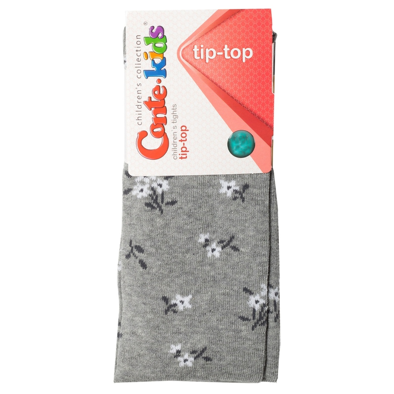 

Колготки детские Conte Kids Tip-Top серый размер 128-134