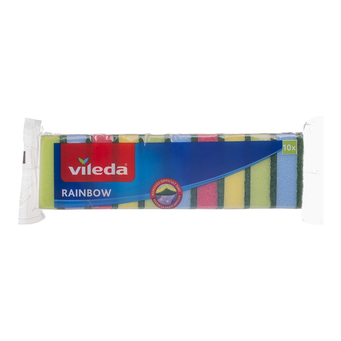 

Губка кухонная Vileda Rainbow 10шт