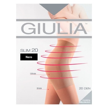 Giulia Slim Nero Women's Tights 20den XL 5s - buy, prices for NOVUS - photo 1