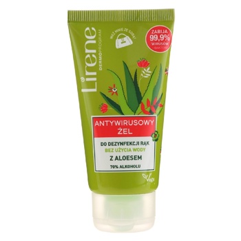 Lirene Antiviral Hand Sanitizer Gel 50ml - buy, prices for NOVUS - photo 1