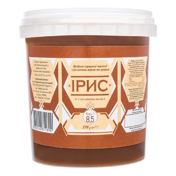 Poltavochka Iris Boiled With Floral Fat And Sugar Condenced Product 570g