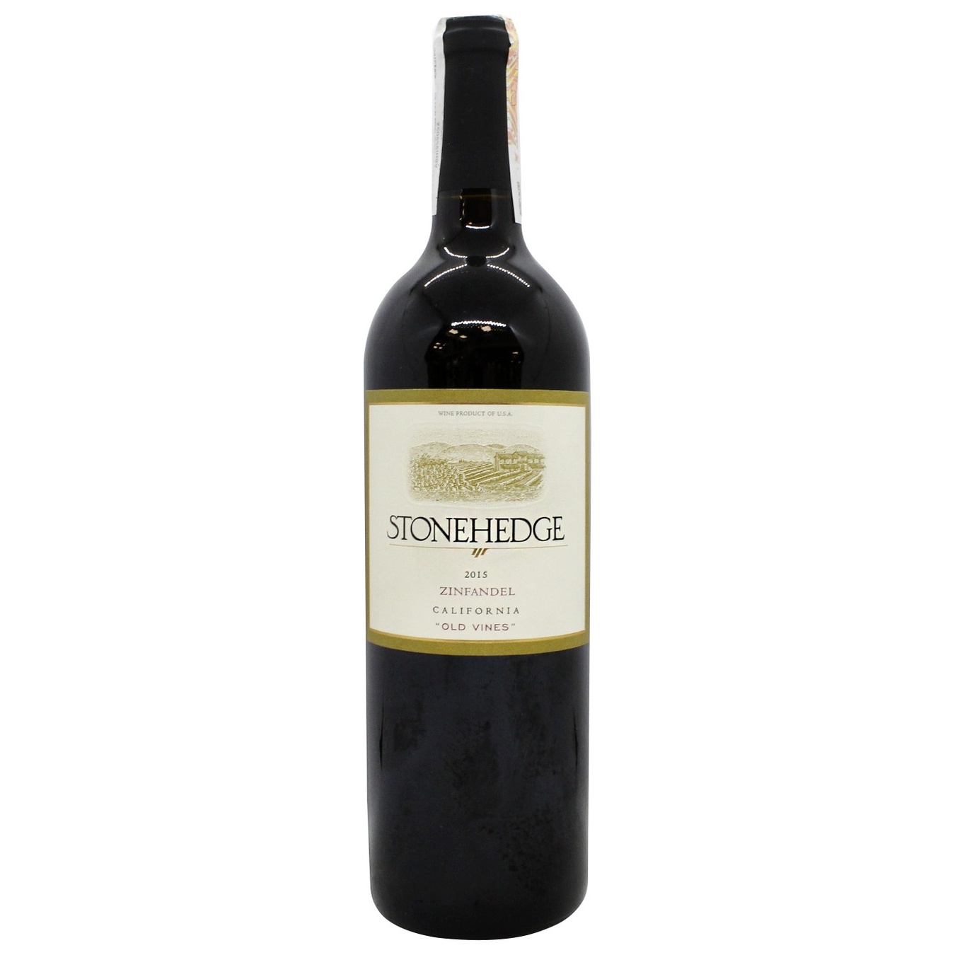 

Вино Stonehedge Zanfandel красное полусухое 15% 0,75л