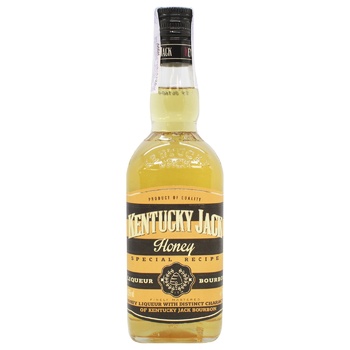 Kentucky Jack Honey liqueur-bourbon 35% 0.7l - buy, prices for NOVUS - photo 1