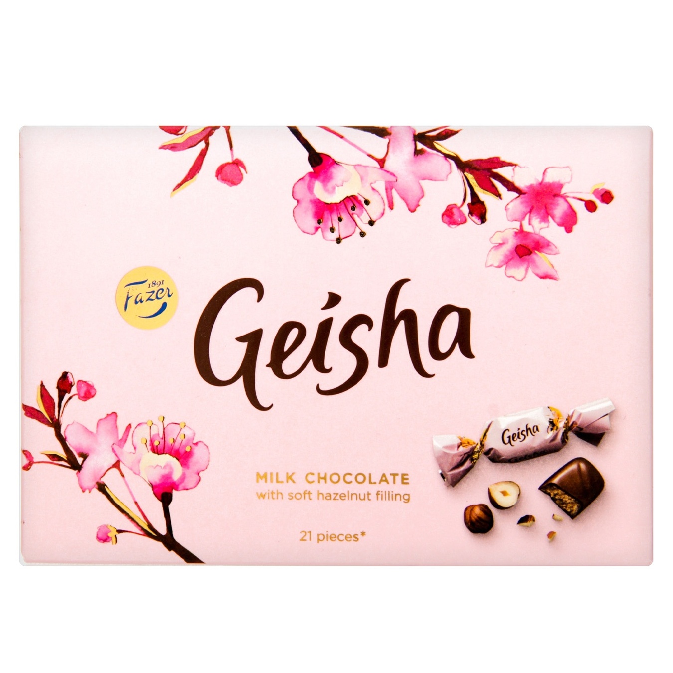 

Конфеты Fazer Geisha с тертым орехом 150г