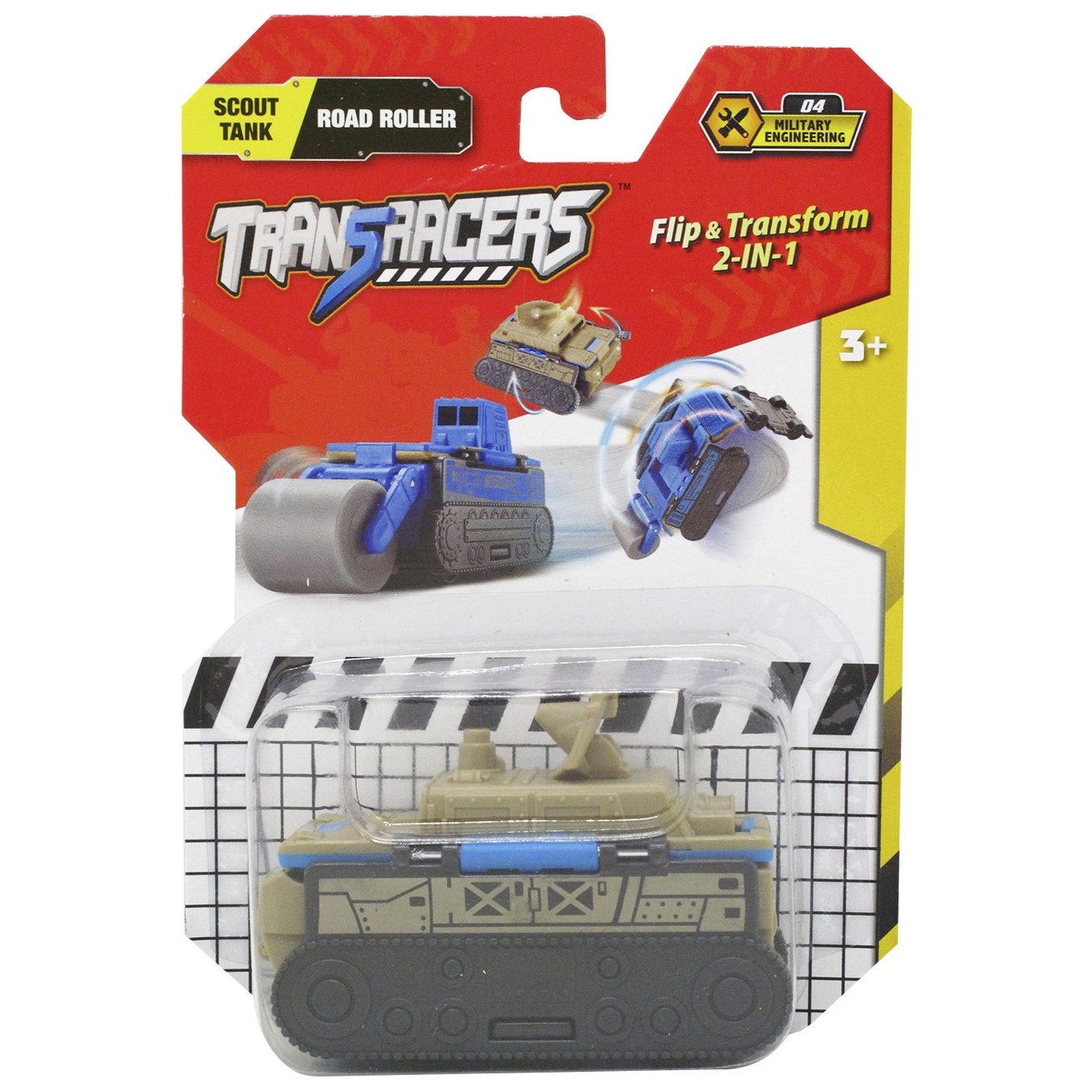 

Игрушка TransRacers Машинка 2 в 1 Артиллерийская станция + Экскаватор