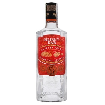 Hlibny Dar White Bread and Paprika Vodka 40% 0.5l - buy, prices for NOVUS - photo 2