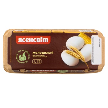 Yasensvit Molodylni Chicken Eggs С0 10pcs - buy, prices for METRO - photo 1