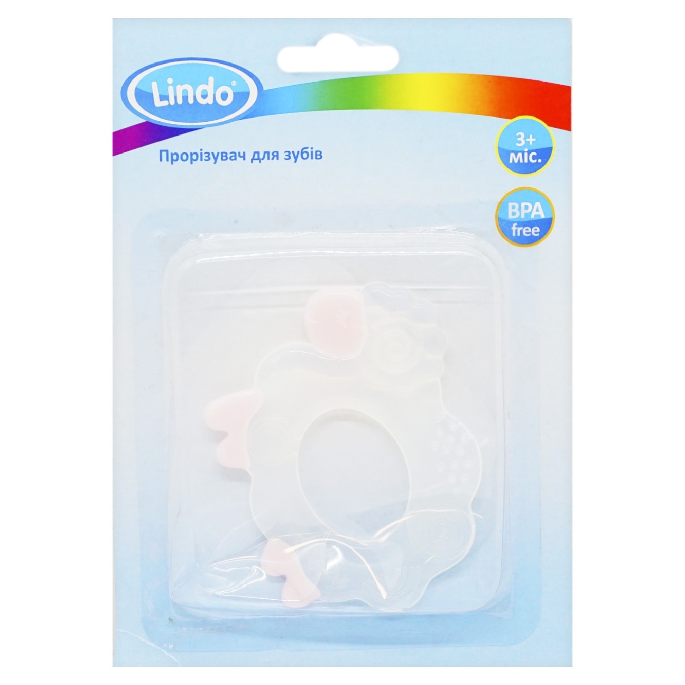 

Прорезыватель Lindo для зубов 3+мес