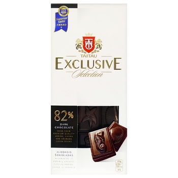 Tai Tau Meskenas Dark Chocolate 82% 100g