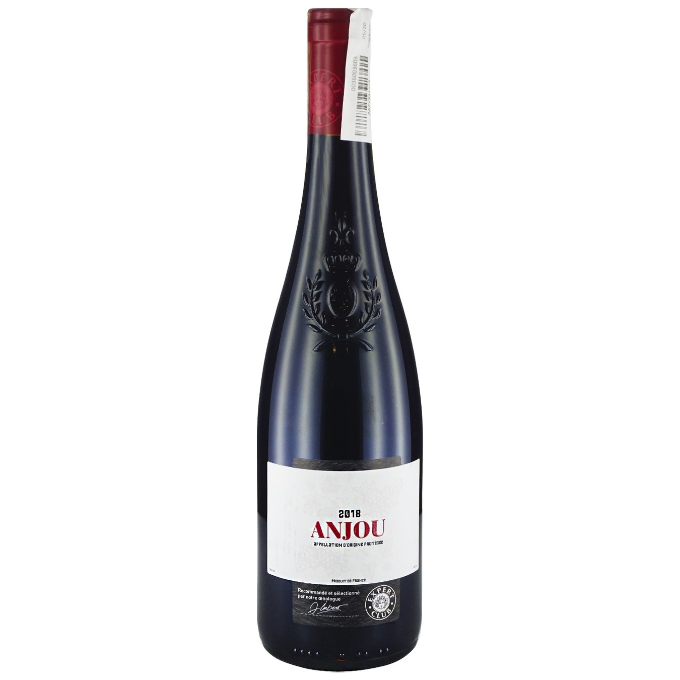 

Вино Expert Club Douceur Angevine Anjou красное сухое 12% 0,75л