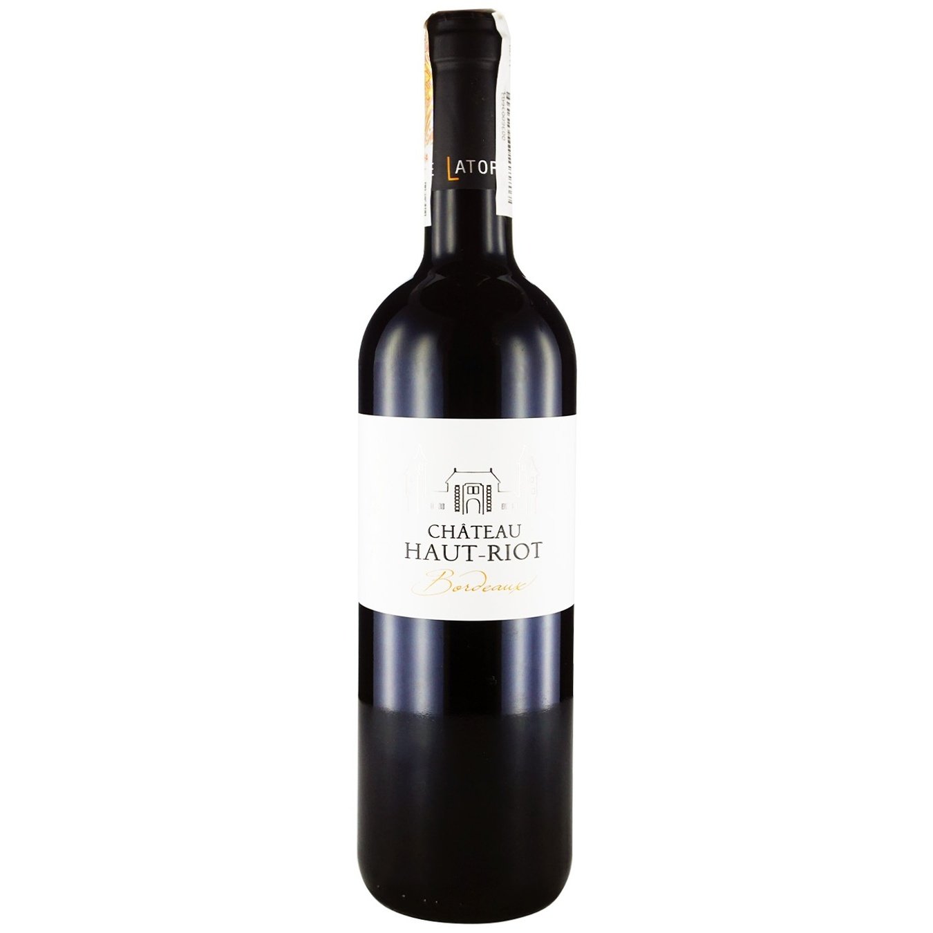 

Вино Chateau Haut Riot Bordeaux красное сухое 13% 0,75л