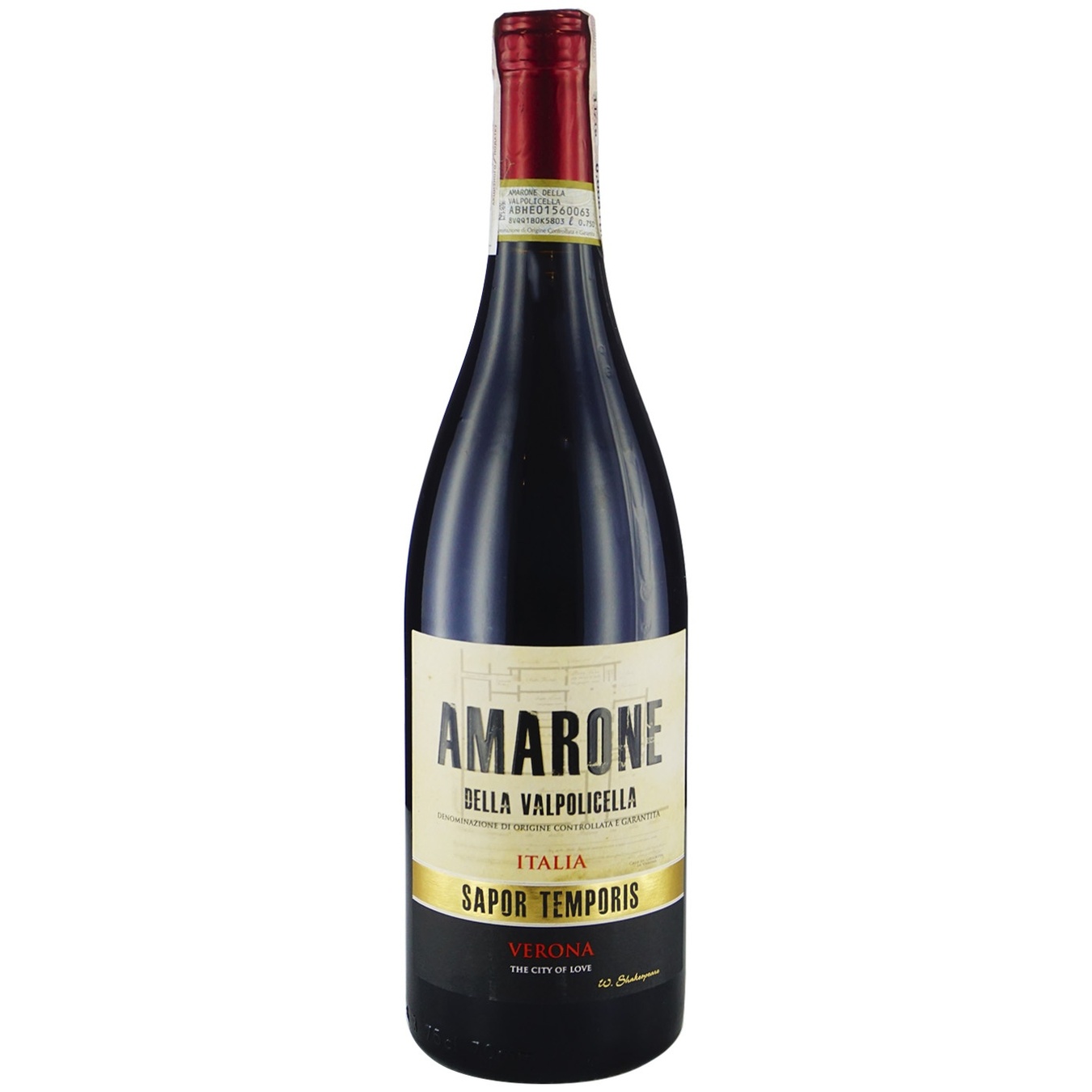 

Вино Amarone Sapor Temporis красное сухое 15% 0,75л