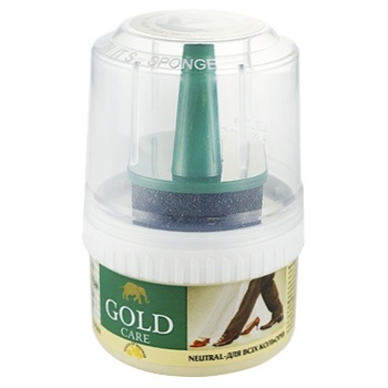 Gold Care Neutral Cream Paint to Give Shine Shoes 50ml