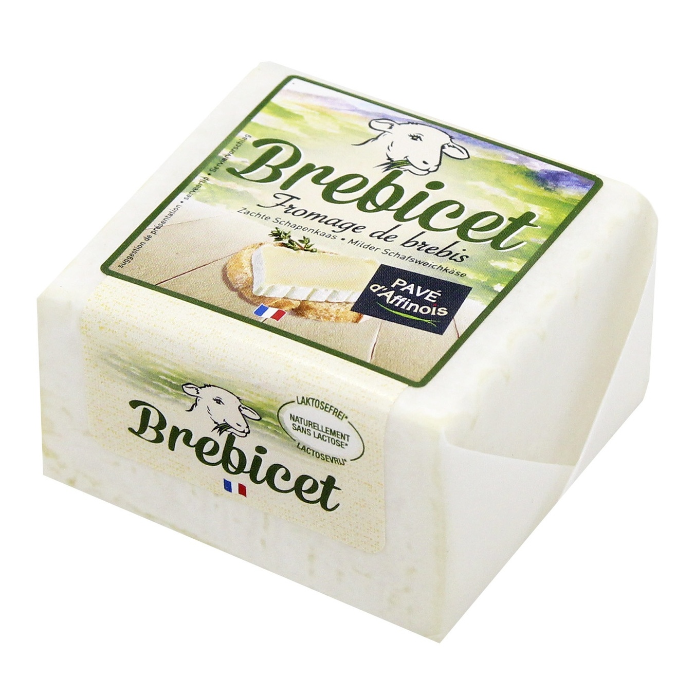 

Сыр Pave d’Affinois Бребисе овечий мягкий 50% 125г