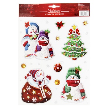 Koopman New Year's Window Decoration 21х30cm in Assortment - buy, prices for - photo 2