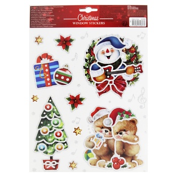 Koopman New Year's Window Decoration 21х30cm in Assortment - buy, prices for - photo 4