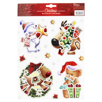 Koopman New Year's Window Decoration 21х30cm in Assortment - buy, prices for - photo 8