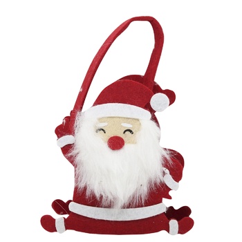 Koopman Santa Claus New Year's Bag 17cm in Assortment