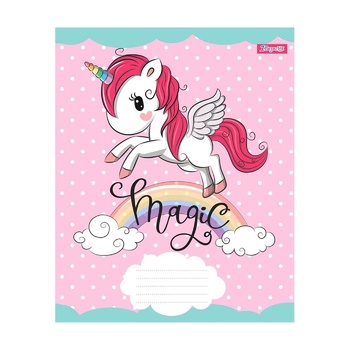 1 Veresnya Unicorn A5 Diagonal Line Notebook 12 Sheets - buy, prices for - photo 6