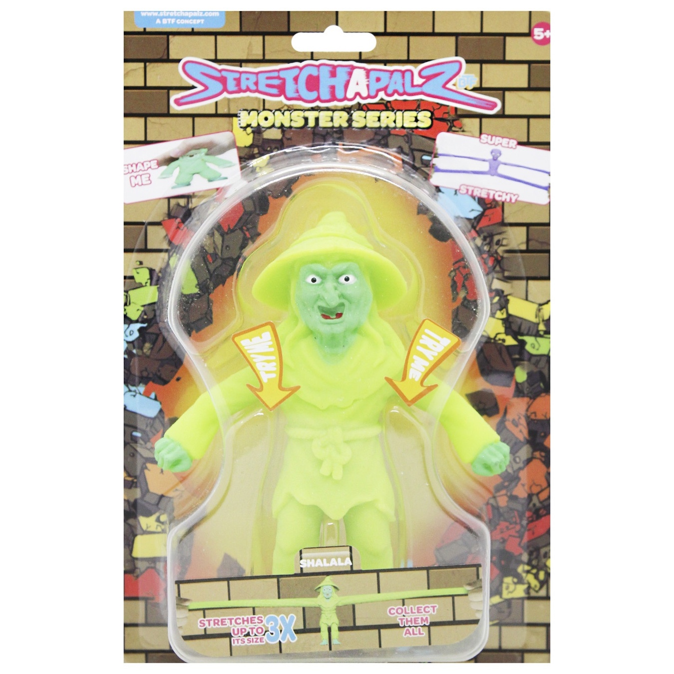 

Игрушка-тянучка Stretchapalz Monsters Shalala 14см