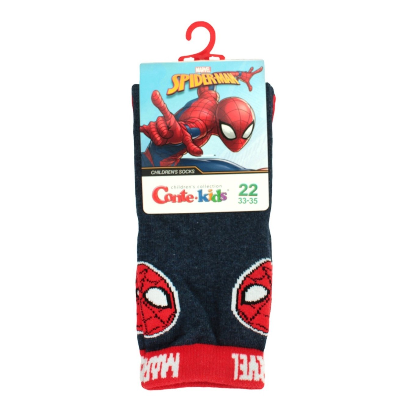 

Носки детские Conte Kids Marvel 412 темно-синий размер 22