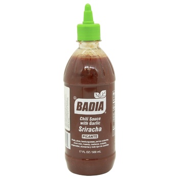 Соус Badia Sriracha гострий 500мл - купити, ціни на NOVUS - фото 1