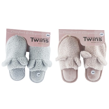 Twins HS TEDDI Children's Domestic Fur Slippers Size 28-35 - buy, prices for - photo 3