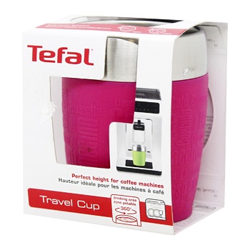 Кухоль Tefal Travel Cup рожевий 200мл - купити, ціни на NOVUS - фото 1