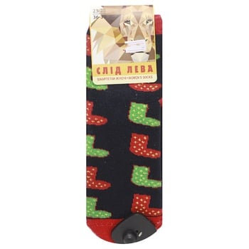 Slid Leva New Year Women's Socks s.23-25 - buy, prices for Tavria V - photo 5