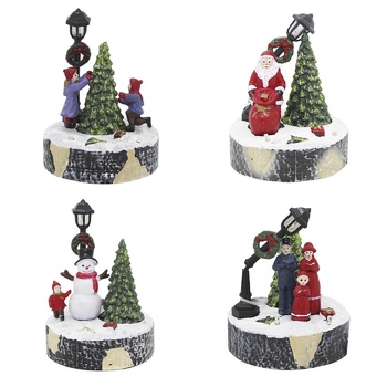 Koopman New Year's Figure with Backlight 13cm in Assortment