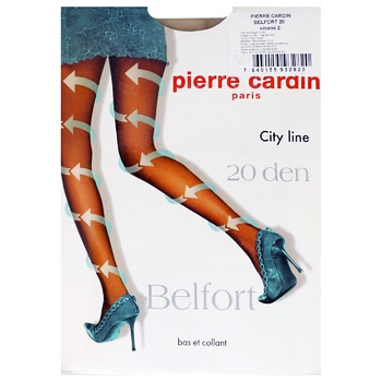 Колготи жіночі Pierre Cardin Belfort 20 Den Visone розмір 2 - купити, ціни на ULTRAMARKET - фото 1