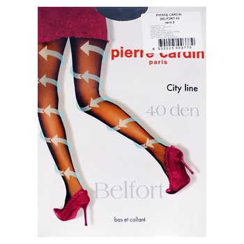 Pierre Cardin Belfort Nero Women's Tights 40 Den Size 2 - buy, prices for ULTRAMARKET - photo 1