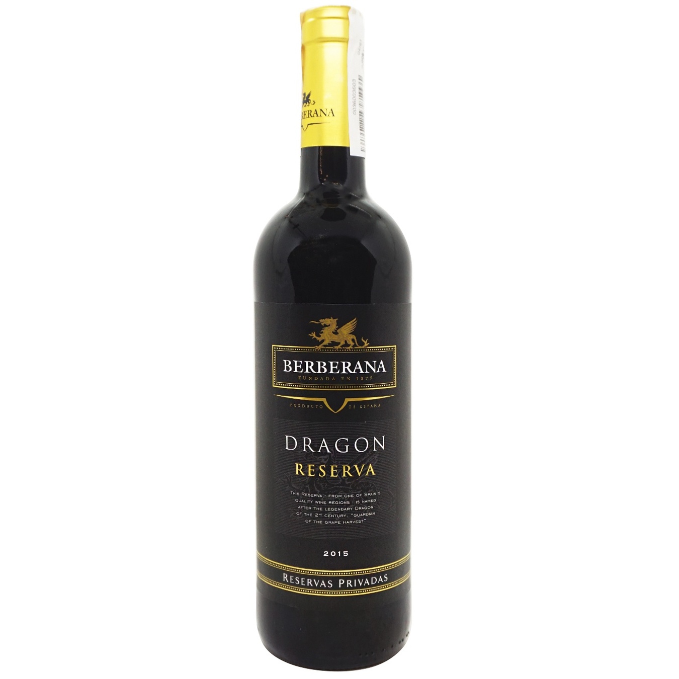 

Вино Berberana Dragon Reserva красное сухое 13,5% 0,75л