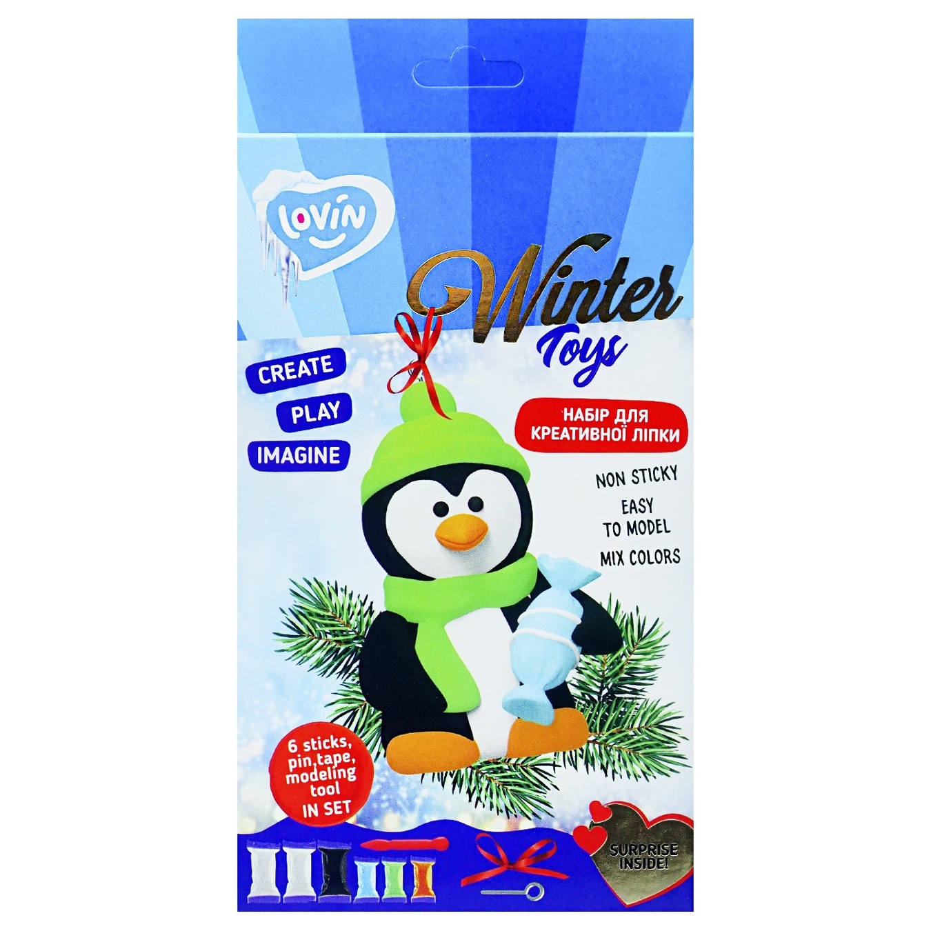 

Набор для творчества Lovin`Do Winter Toys Пингвин