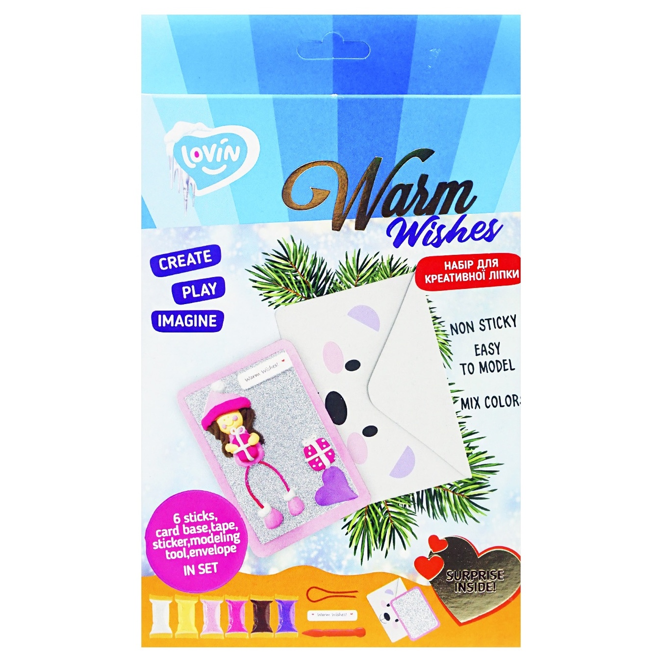 

Набор для творчества Lovin`Do Warm Wishes Девочка с подарками
