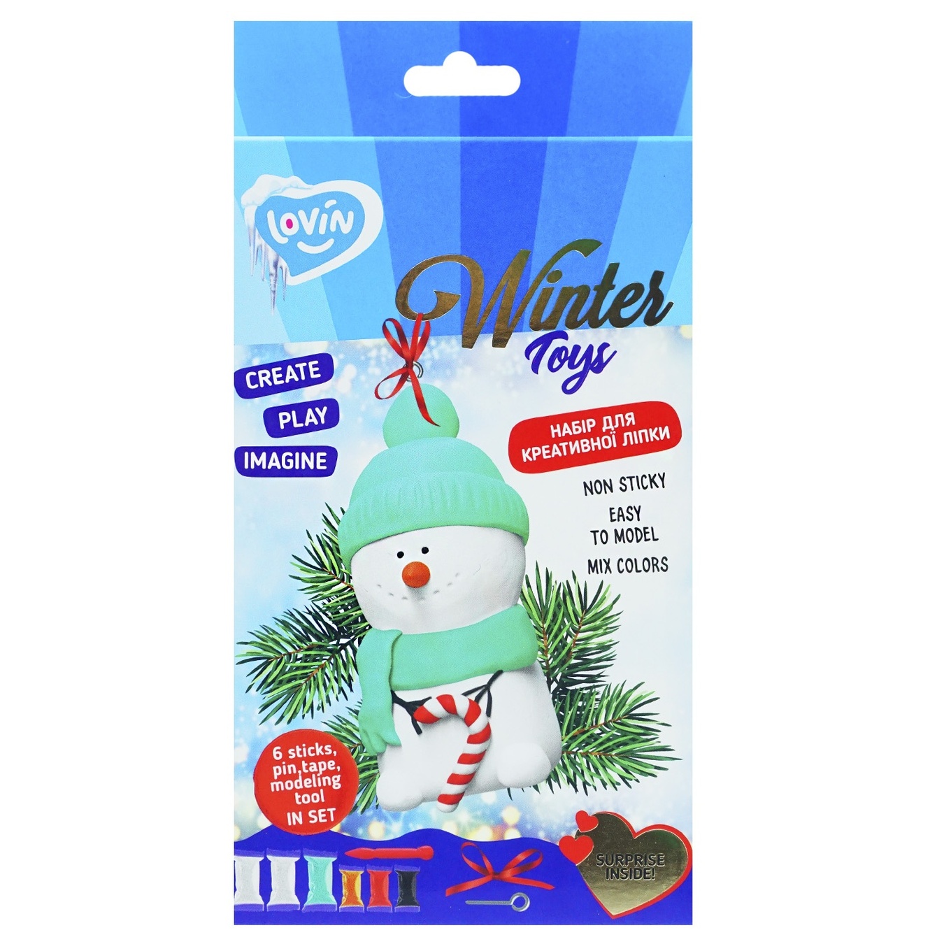 

Набор для творчества Lovin`Do Winter Toys Снеговичок
