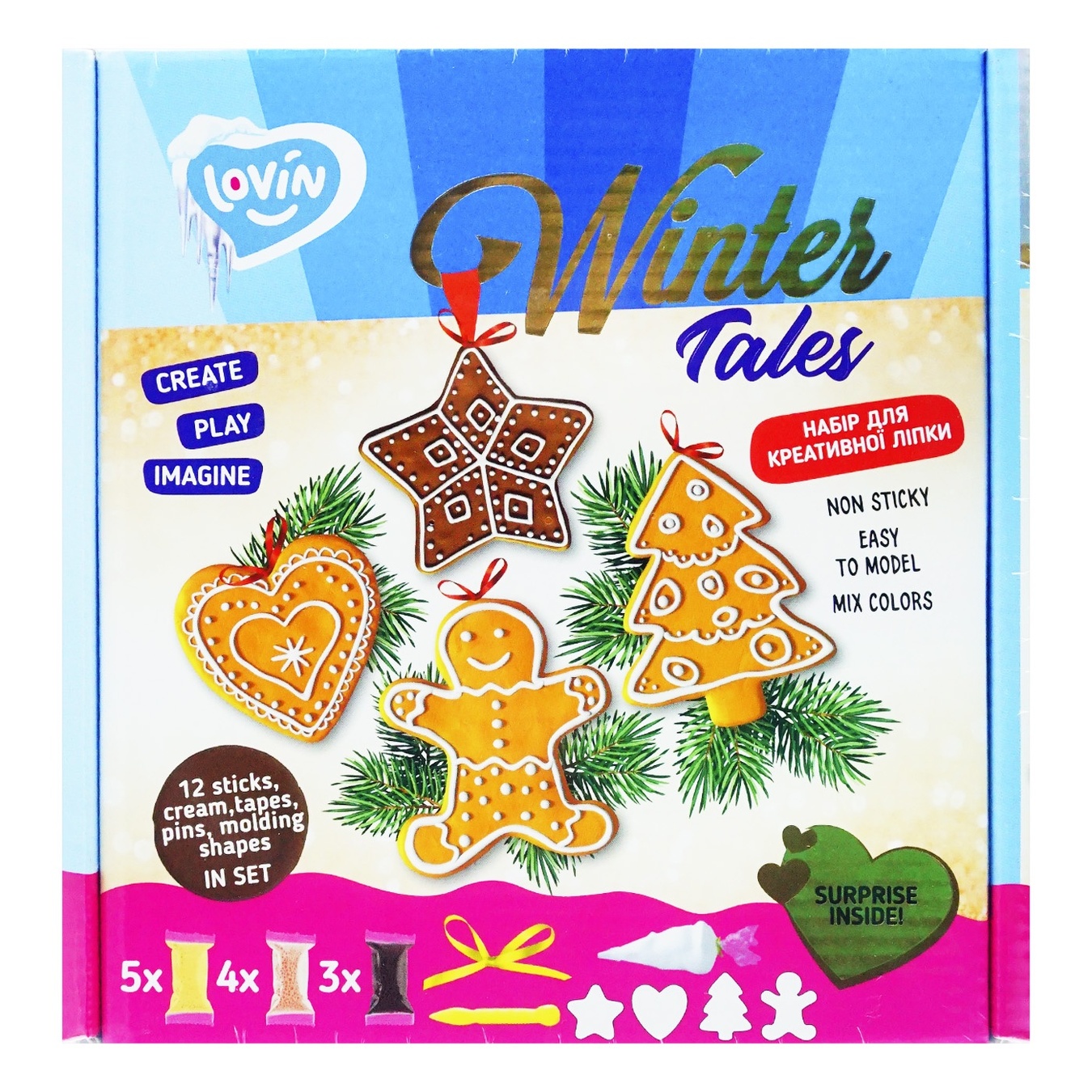 

Набор для творчества Lovin`Do Winter Tales Имбирные пряники
