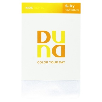 Duna 4398 White Children's Tights Size 18-20.122-128.60-64 - buy, prices for - photo 1