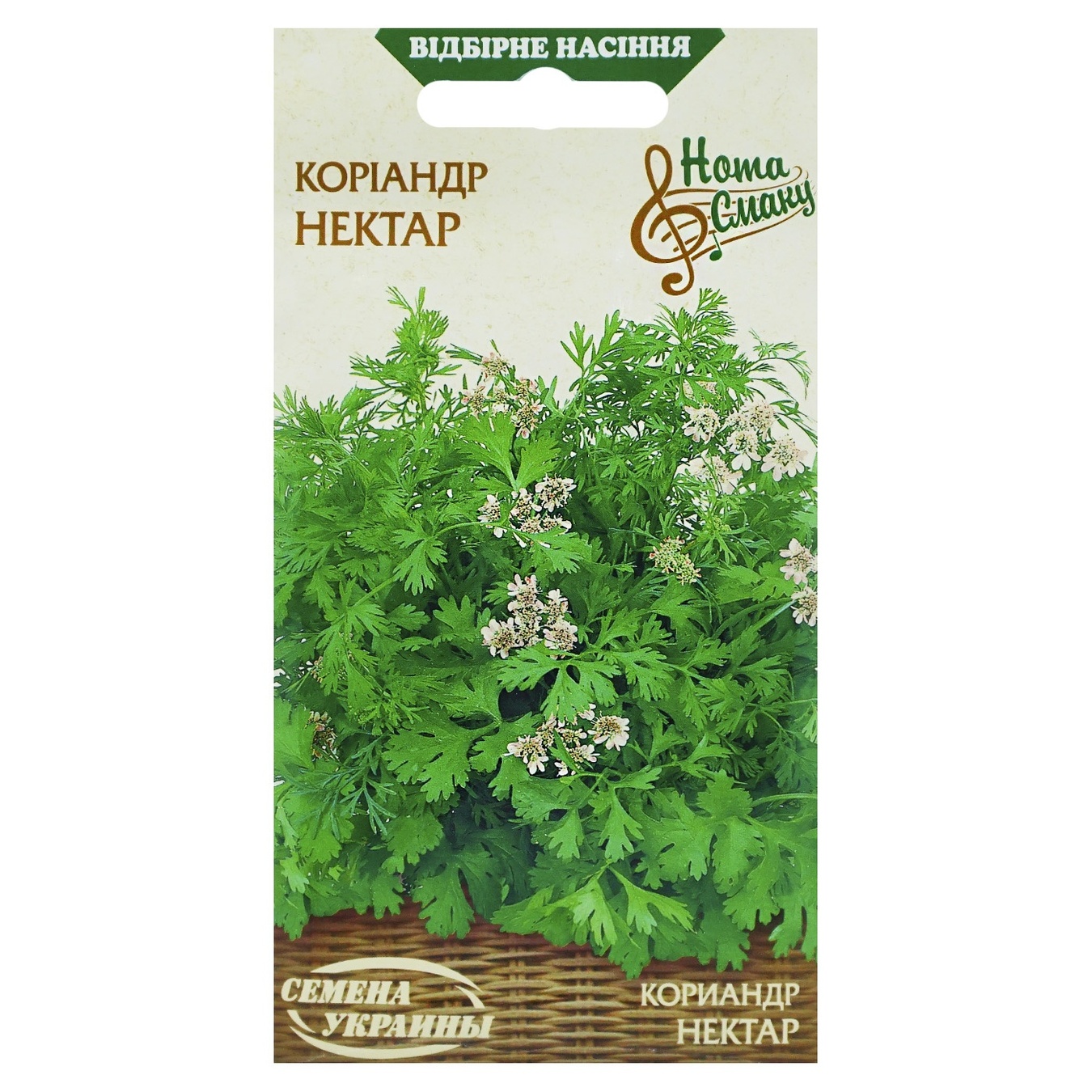 

Семена Семена Украины Кориандр Нектар 3г