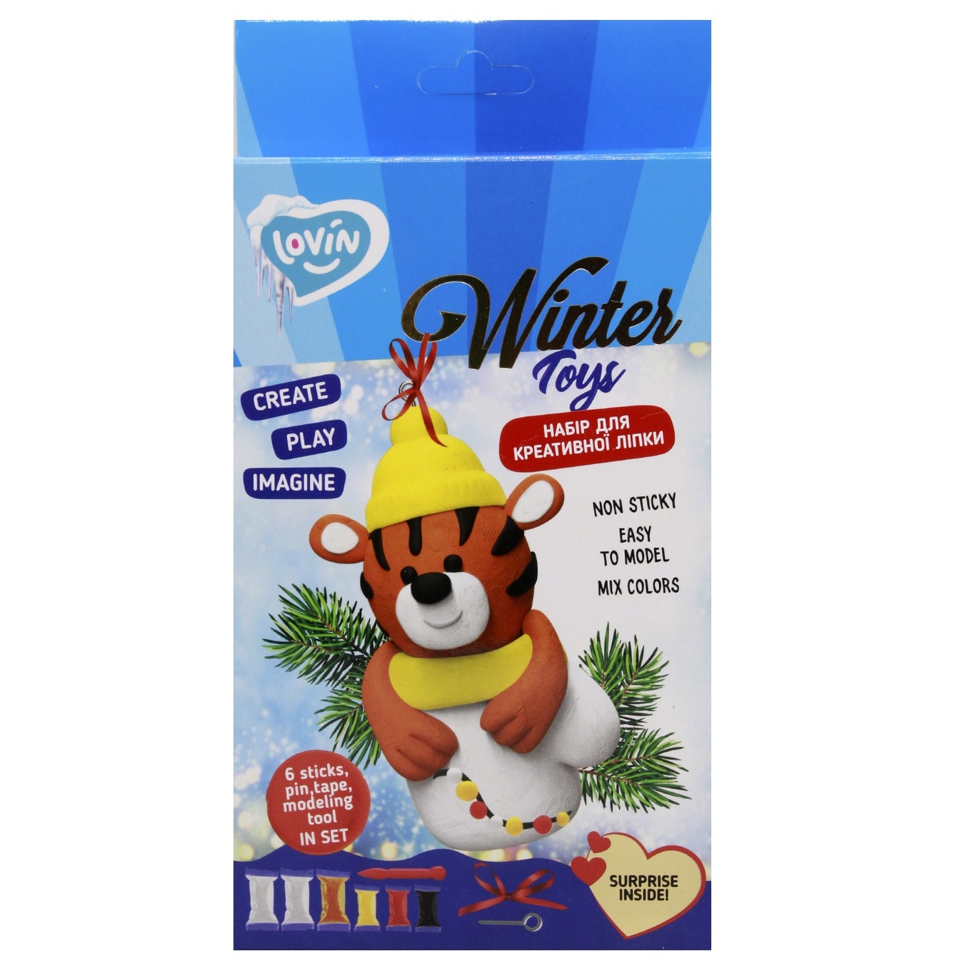 

Набор для творчества Lovin'Do Winter Toys Тигреня