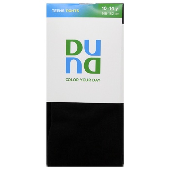 Duna 4398 Black Children's Tights Size 20-22.146-152.76-80 - buy, prices for Vostorg - photo 1