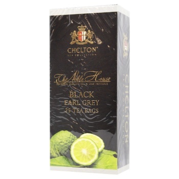 Chelton The Noble House Earl Gray Black Tea 2g*25pcs - buy, prices for NOVUS - photo 1