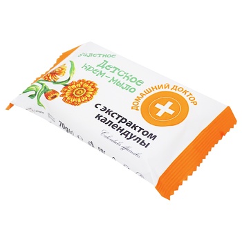 Domashniy DoKtor with Calendula Extract Baby's Cream-Soap 70g - buy, prices for NOVUS - photo 2